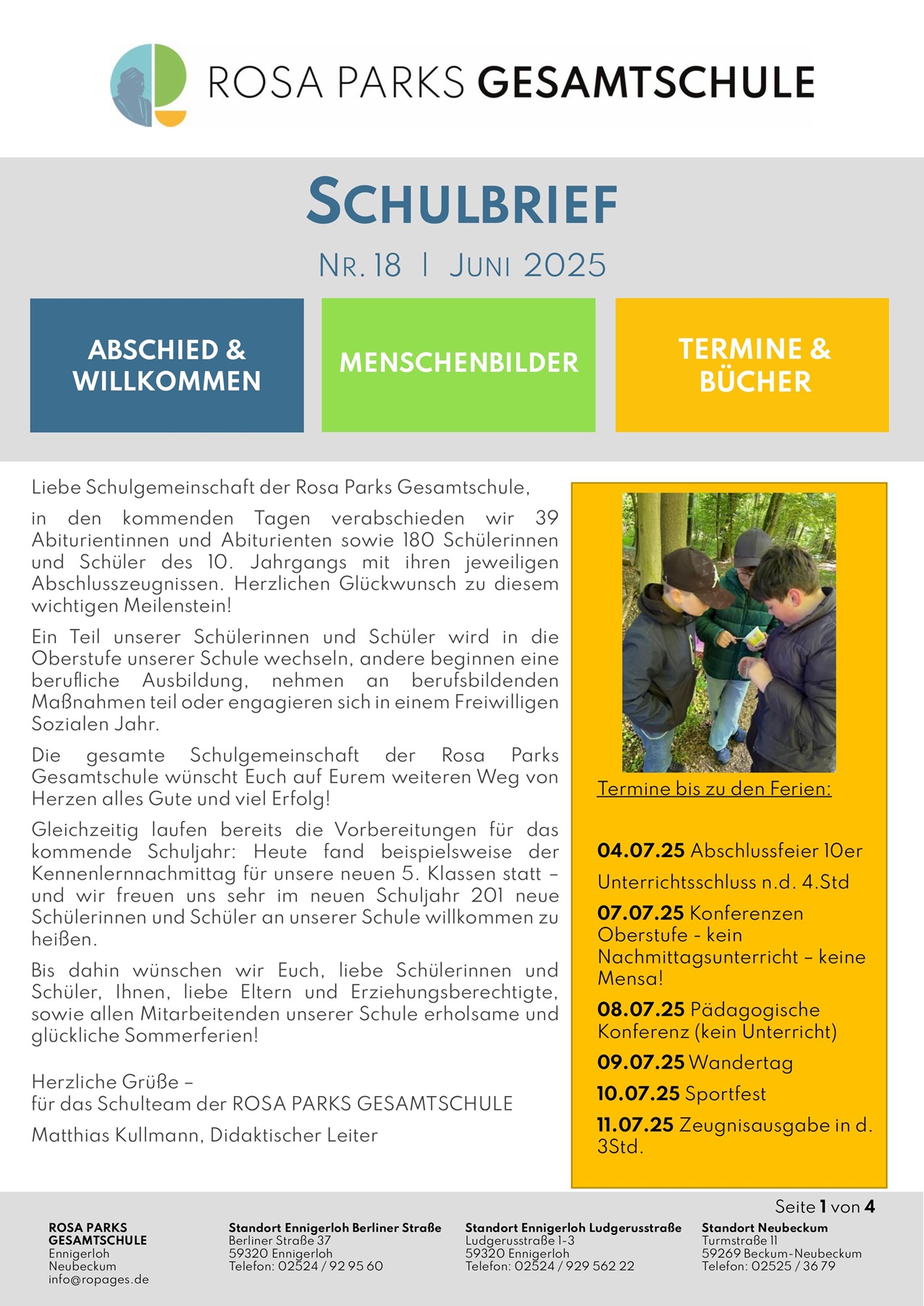 Schulbrief 12